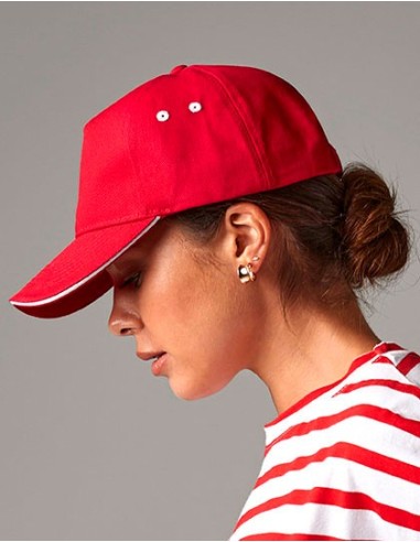 B-B15C-Ultimate 5 Panel Cap - Sandwich Peak